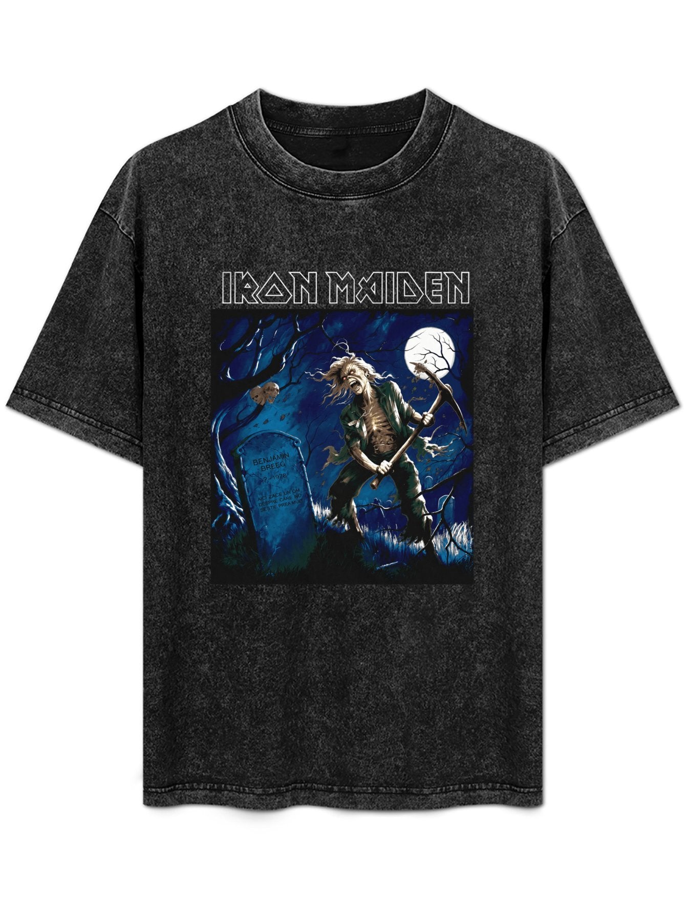 Iron Maiden Benjamin Breeg Graphic T-Shirt