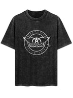 Aerosmith Nine Lives Feelin’ Lucky Logo Graphic T-Shirt