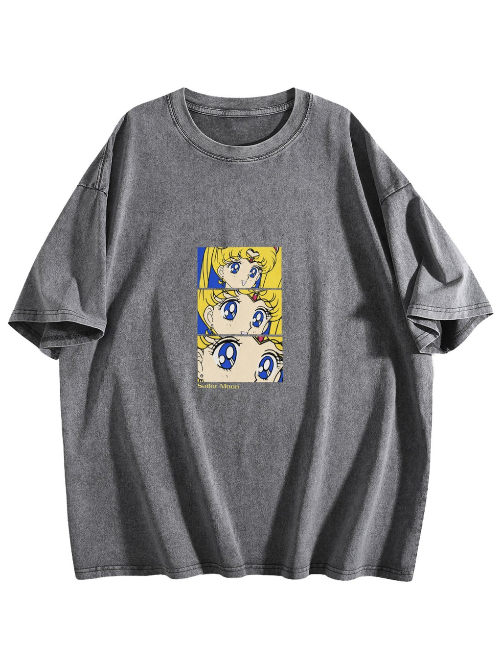 Sailor Moon Face Washed Graphic T-Shirt