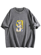 Sailor Moon Face Washed Graphic T-Shirt