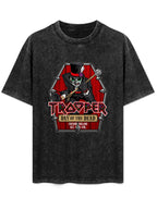 Iron Maiden Trooper Day of the Dead Graphic T-Shirt