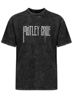 Mötley Crüe Distressed Logo Graphic T-Shirt