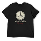 Miracle Whip Star Emblem Graphic Black T-Shirt