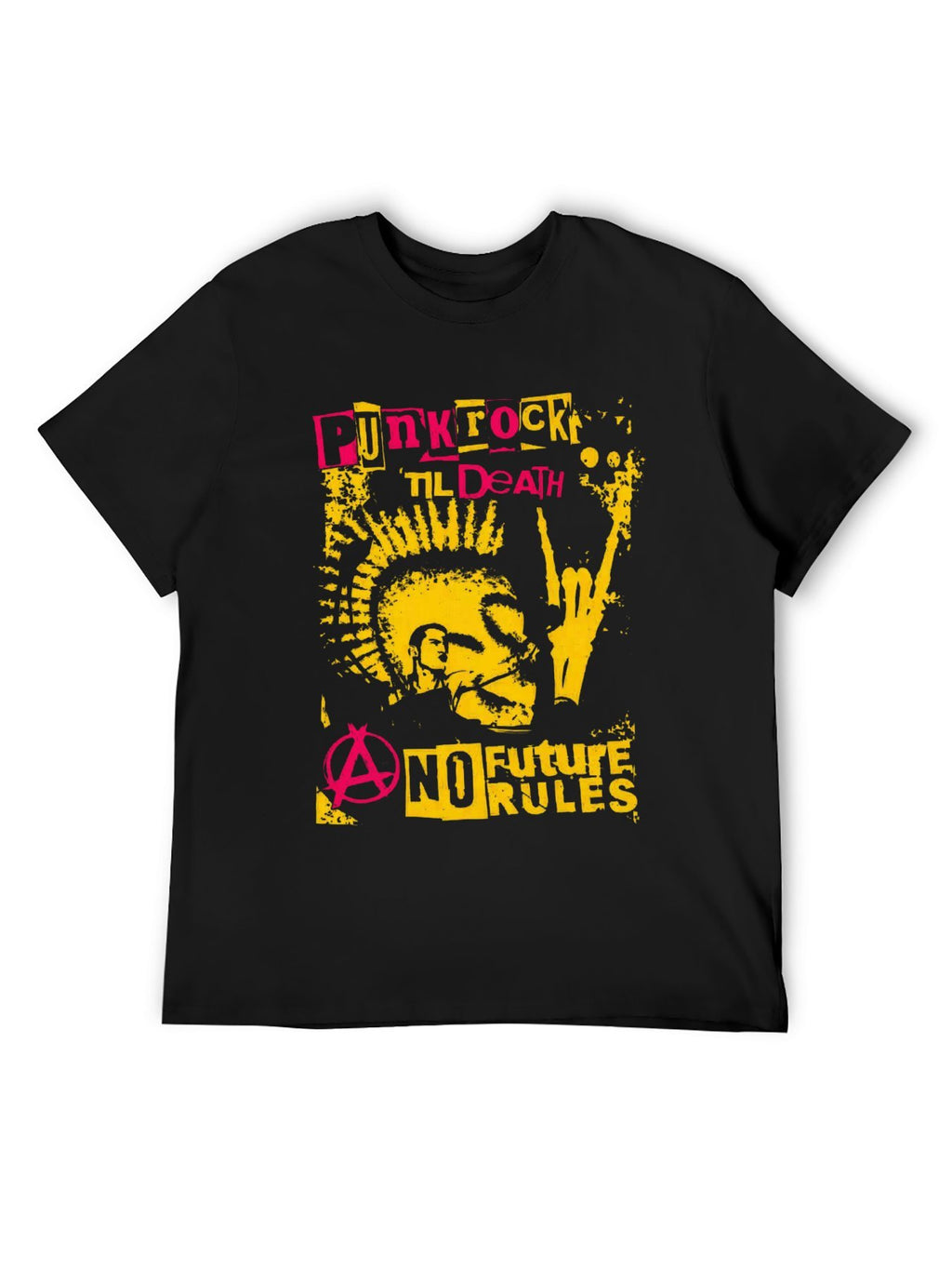 Punk Rock Mohawk Rebel T-Shirt