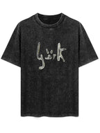 Björk Logo Graphic Washed T-Shirt