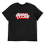 Retro Red & White Logo Graphic T-Shirt
