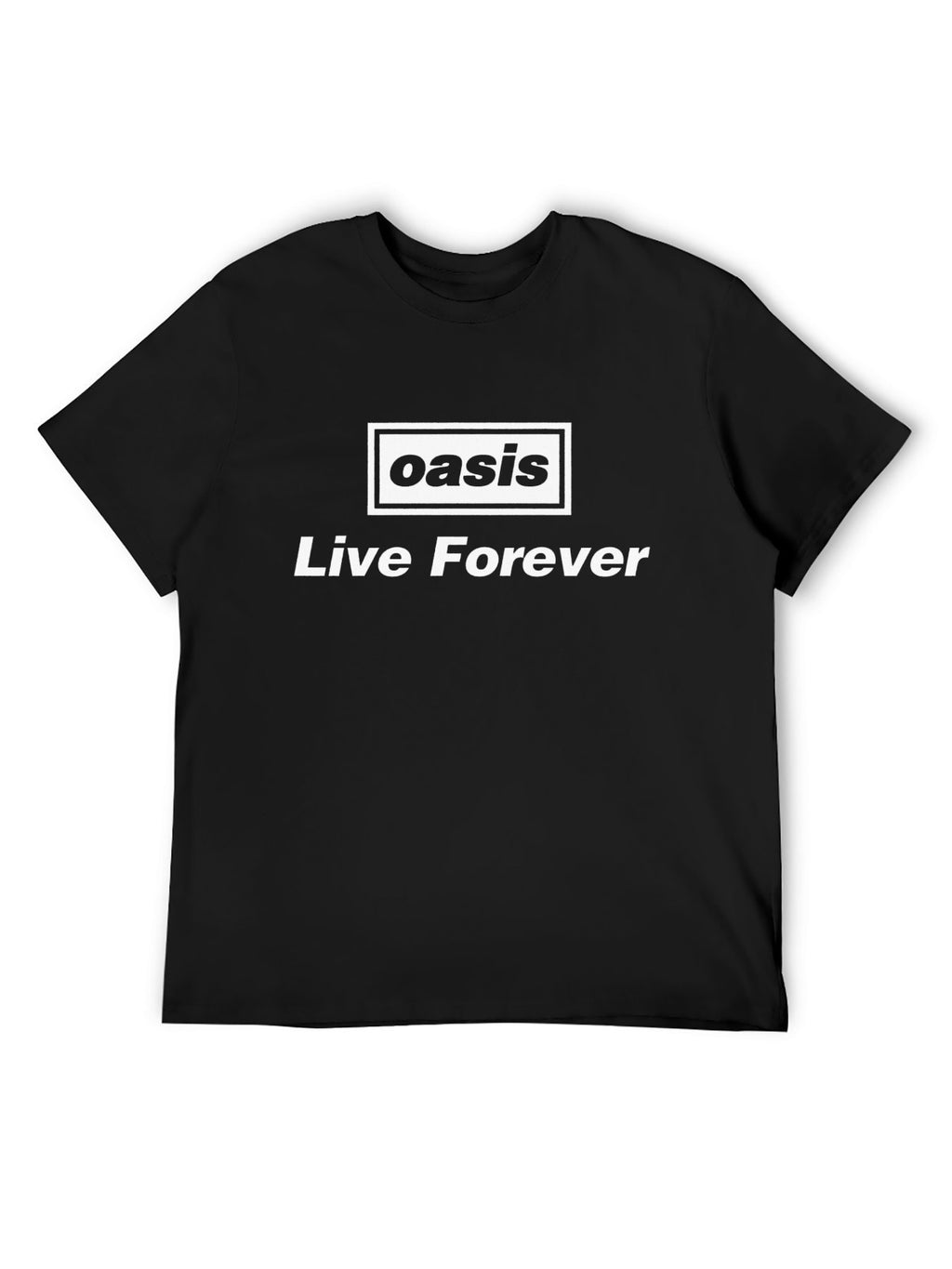 Oasis “Live Forever” Logo Graphic T-Shirt