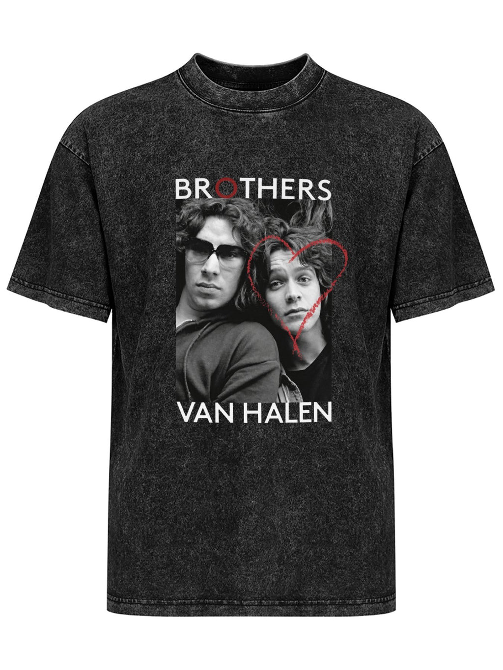 Van Halen Brothers Portrait Graphic T-Shirt