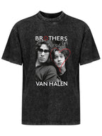 Van Halen Brothers Portrait Graphic T-Shirt