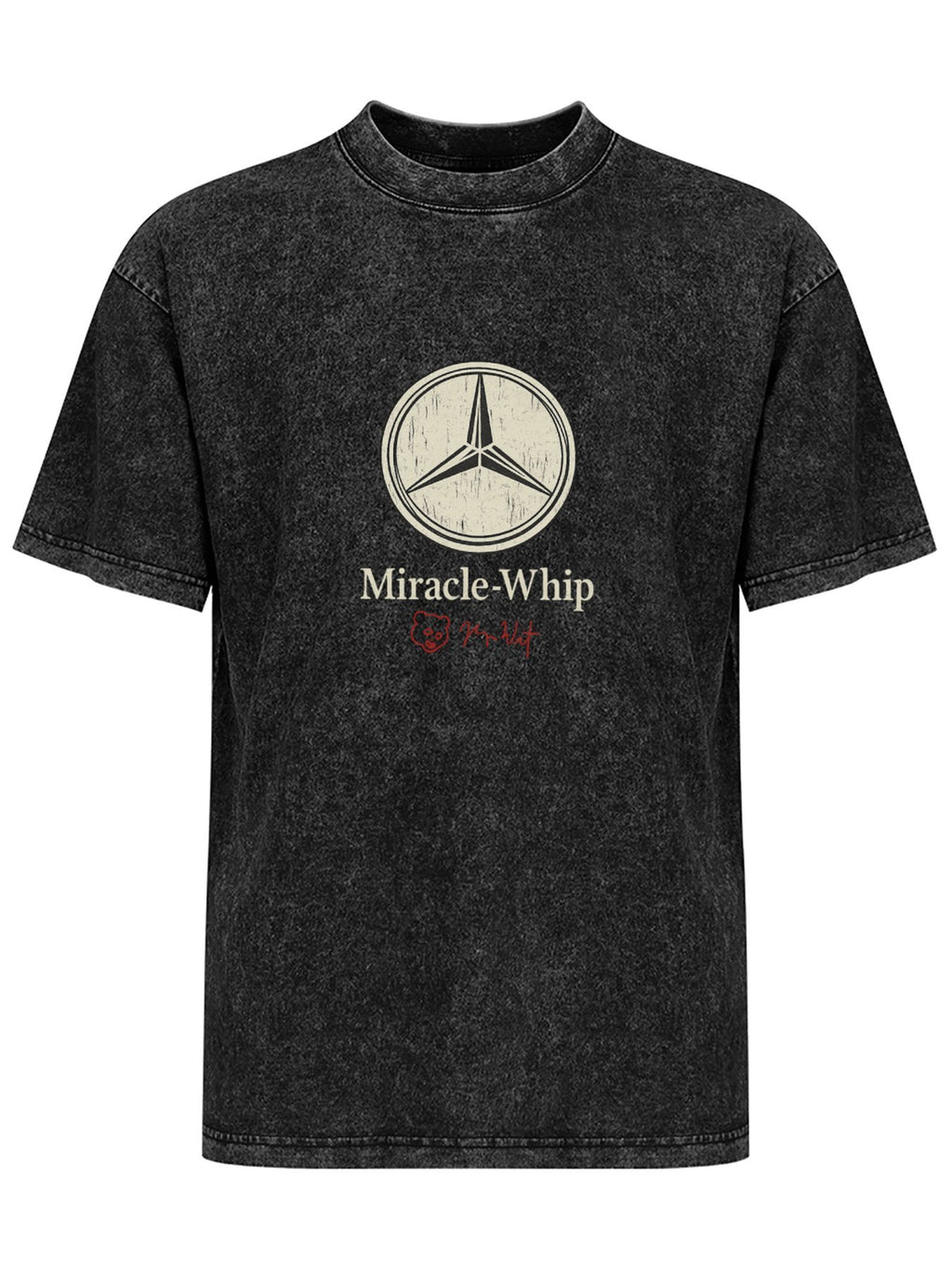 Miracle Whip Star Logo Graphic Washed T-Shirt