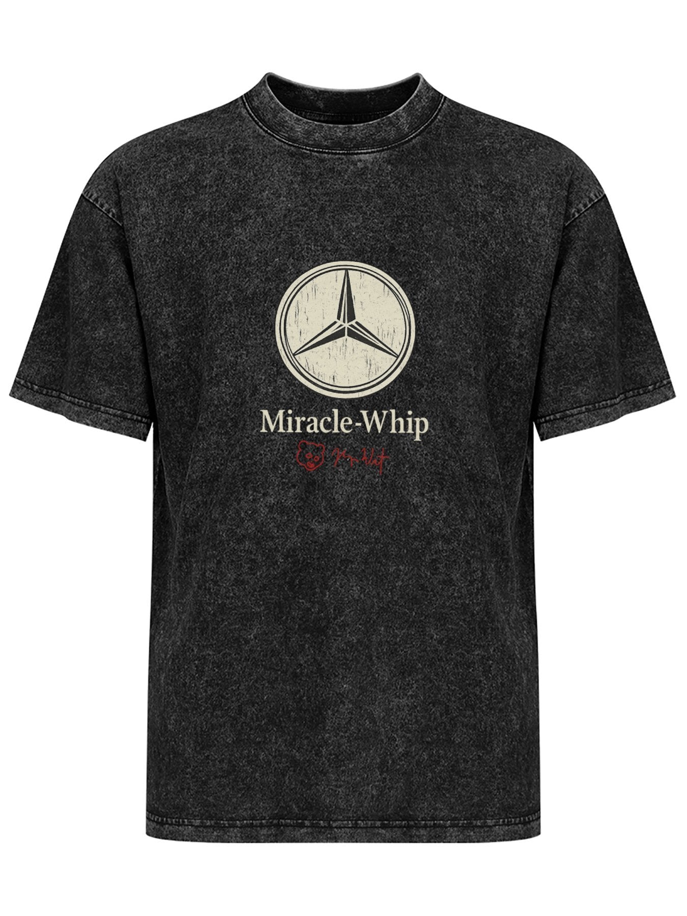 Miracle Whip Star Logo Graphic Washed T-Shirt