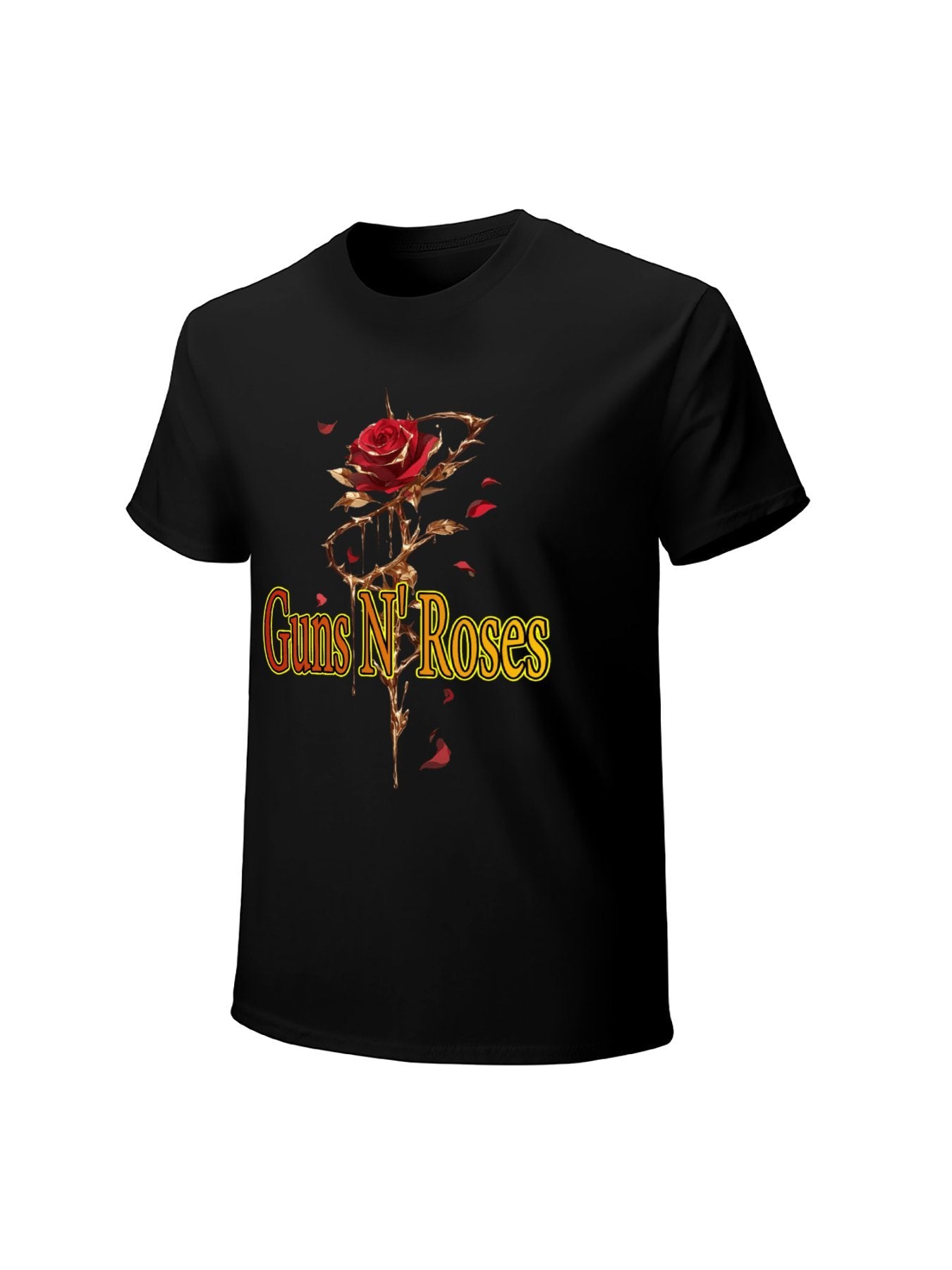 Guns N’ Roses Thorned Rose Graphic T-Shirt