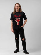 Slipknot Red Hand Horror Graphic T-Shirt