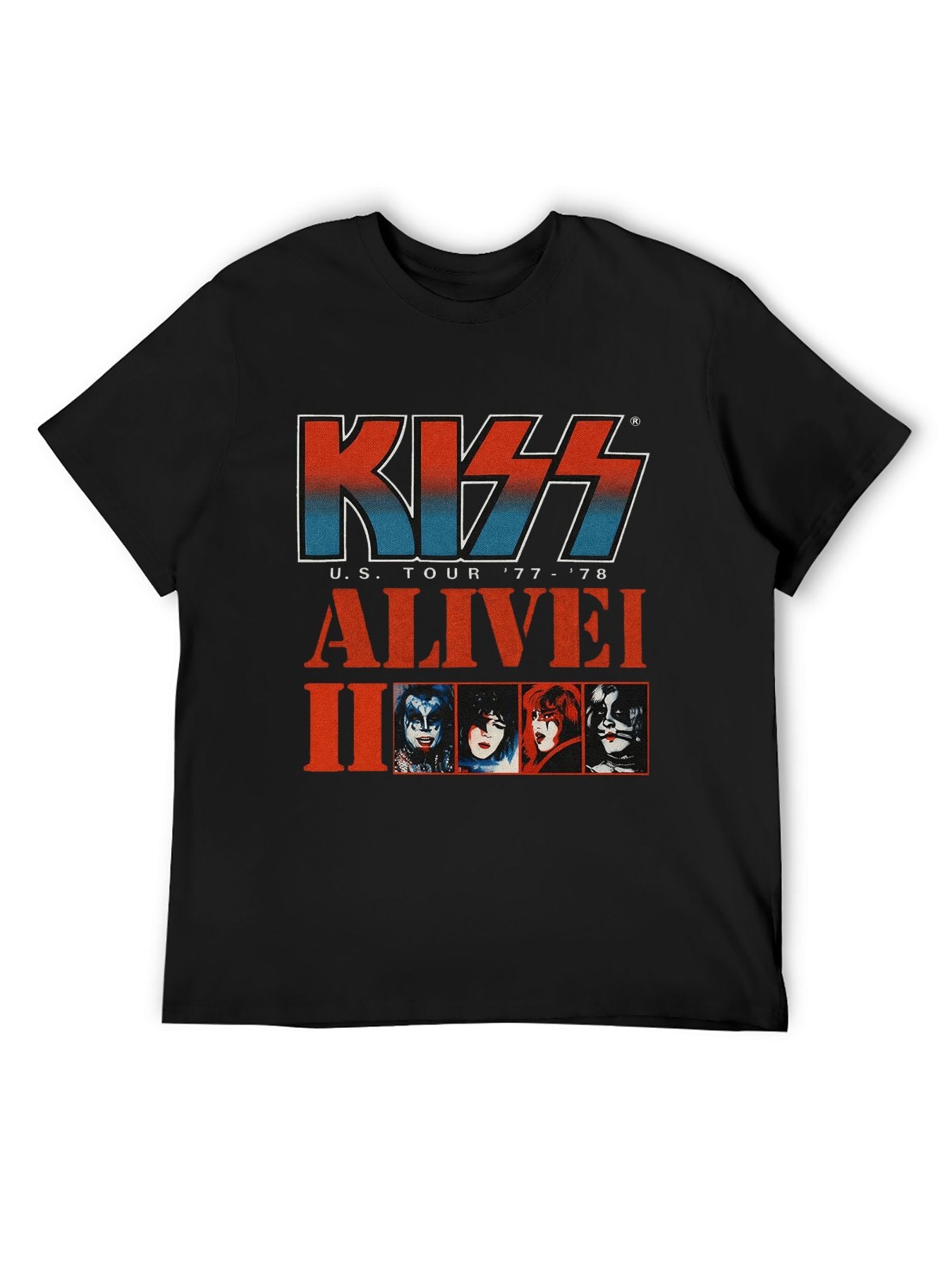 KISS Alive II U.S. Tour ’77–’78 Graphic T-Shirt