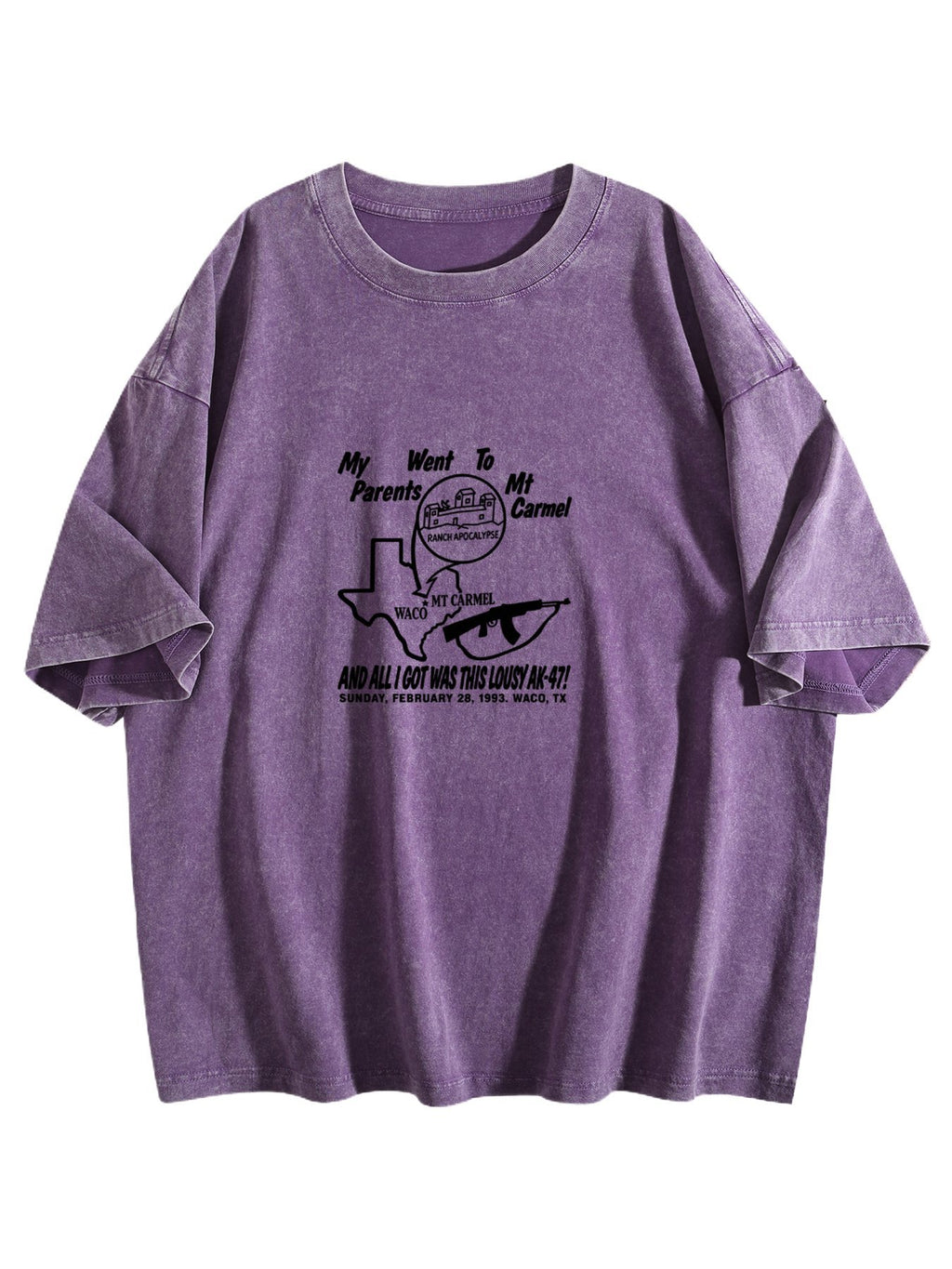 Mt Carmel Waco Washed Graphic T-Shirt