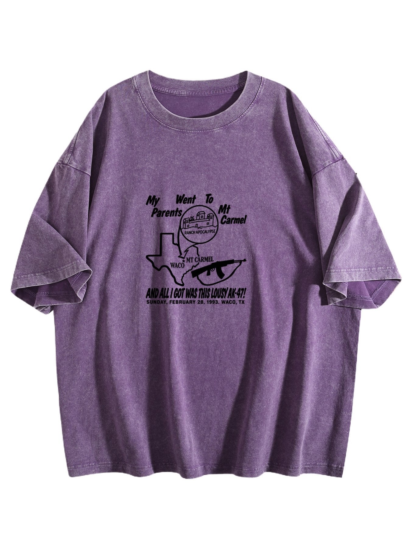 Mt Carmel Waco Washed Graphic T-Shirt