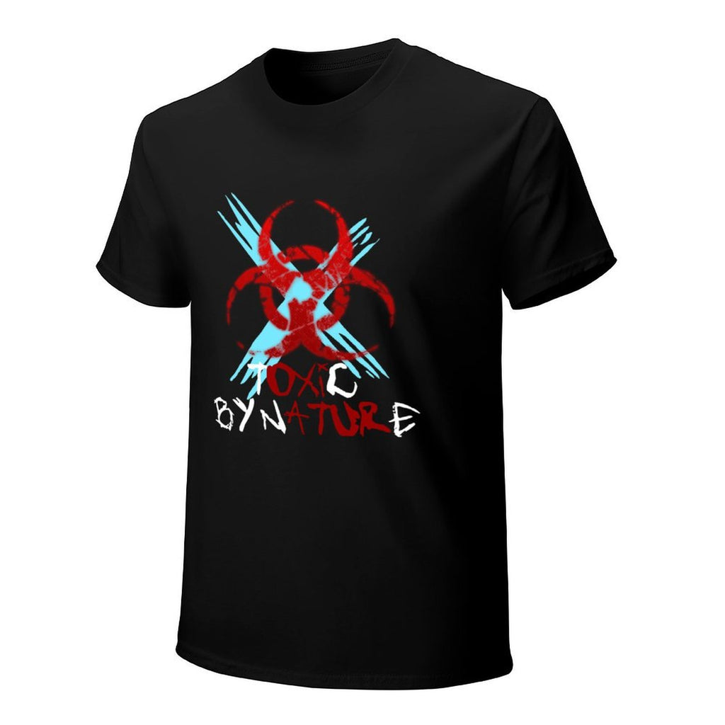 Toxic by Nature Biohazard Graphic Black T-Shirt