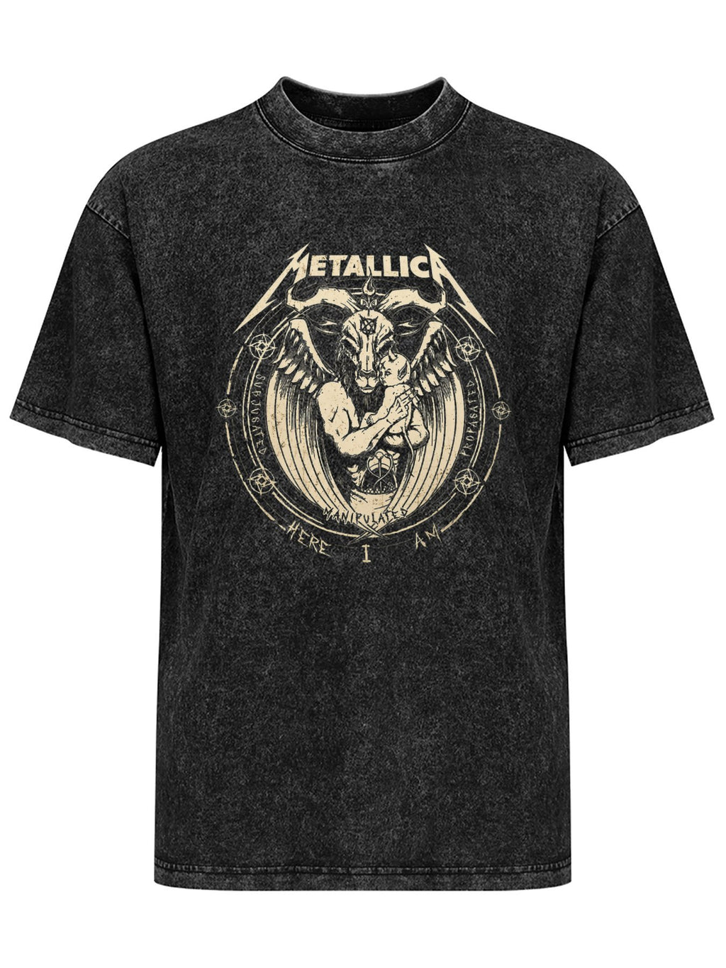 Metallica Winged Skull Graphic T-Shirt