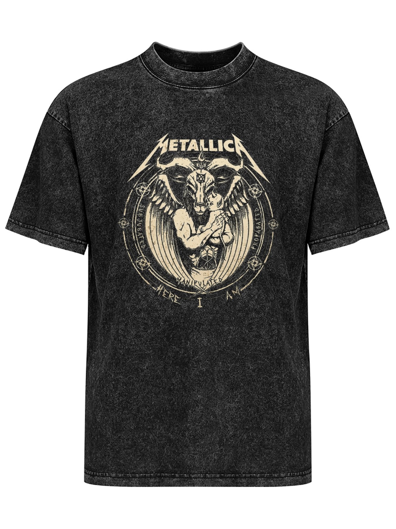 Metallica Winged Skull Graphic T-Shirt