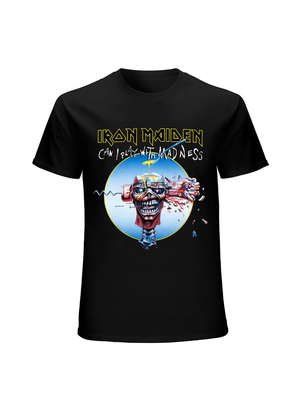 Iron Maiden Can I Play With Madness Graphic T-Shirt