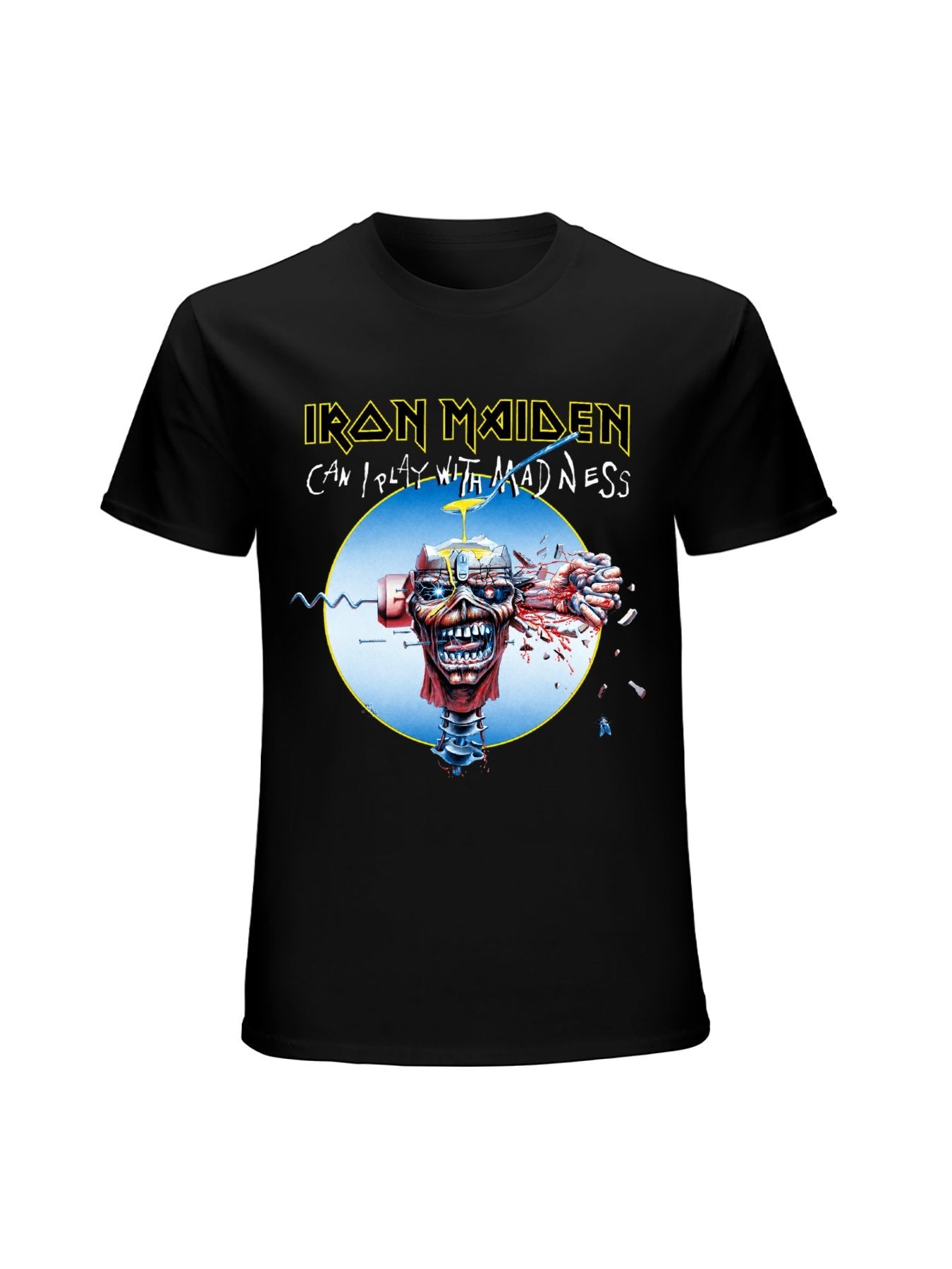 Iron Maiden Can I Play With Madness Graphic T-Shirt