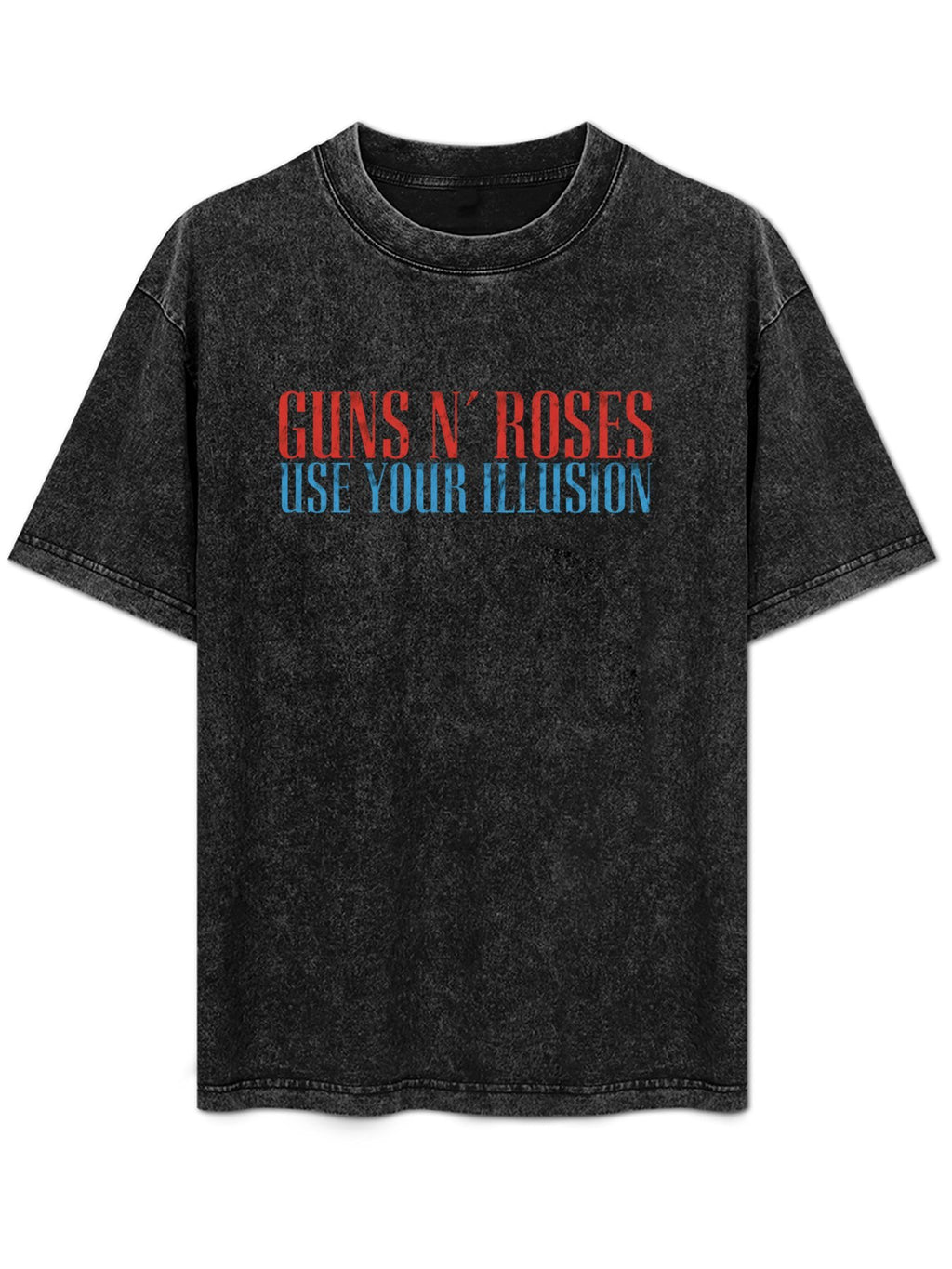 Guns N’ Roses Use Your Illusion Typography Graphic T-Shirt