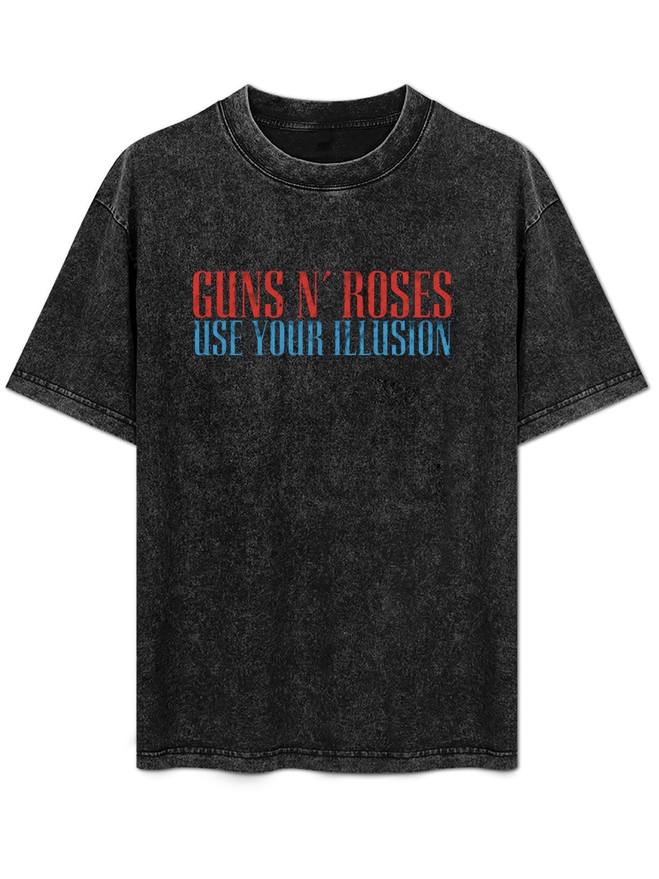 Guns N’ Roses Use Your Illusion Typography Graphic T-Shirt