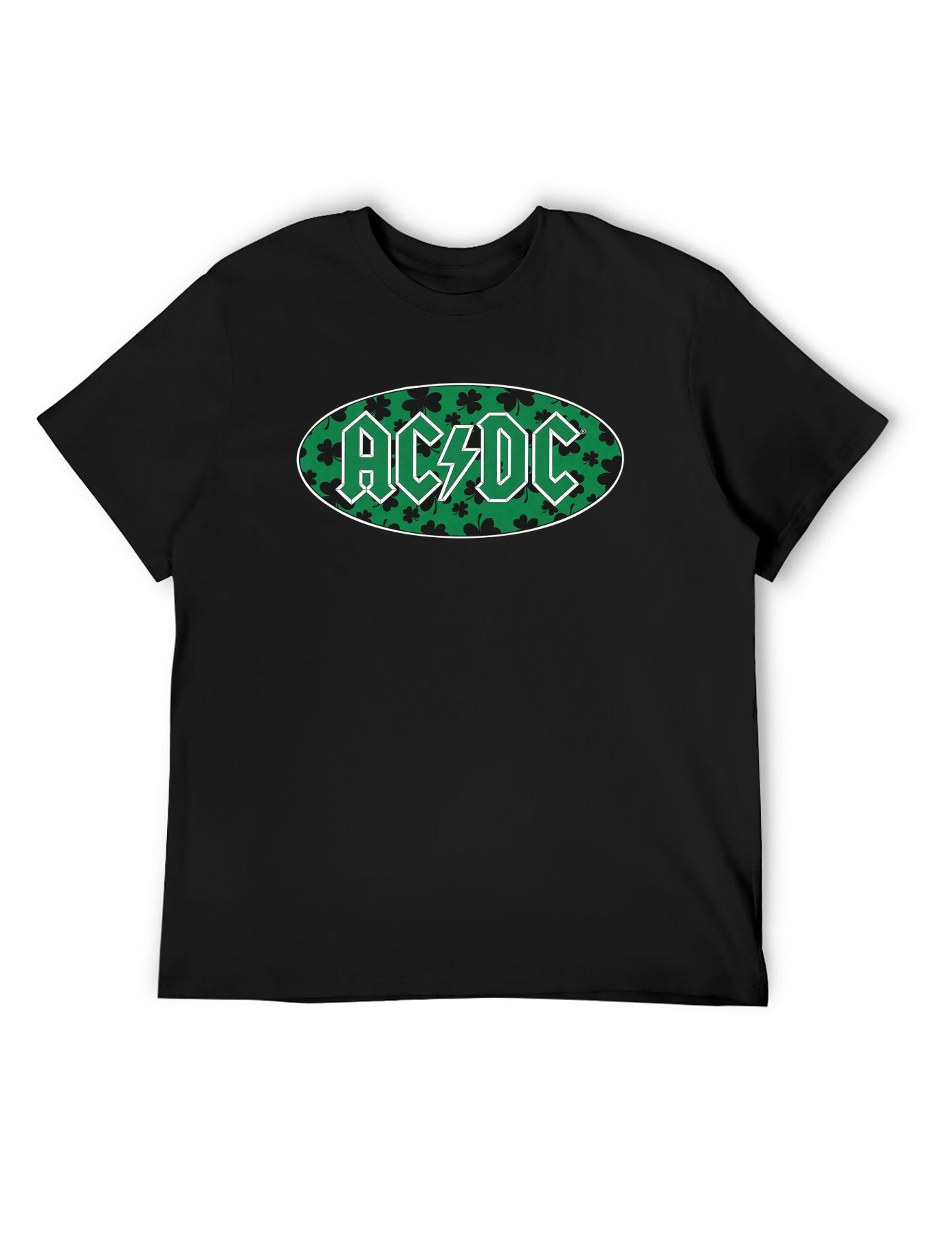 AC/DC Shamrock Logo St. Patrick’s Day T-Shirt