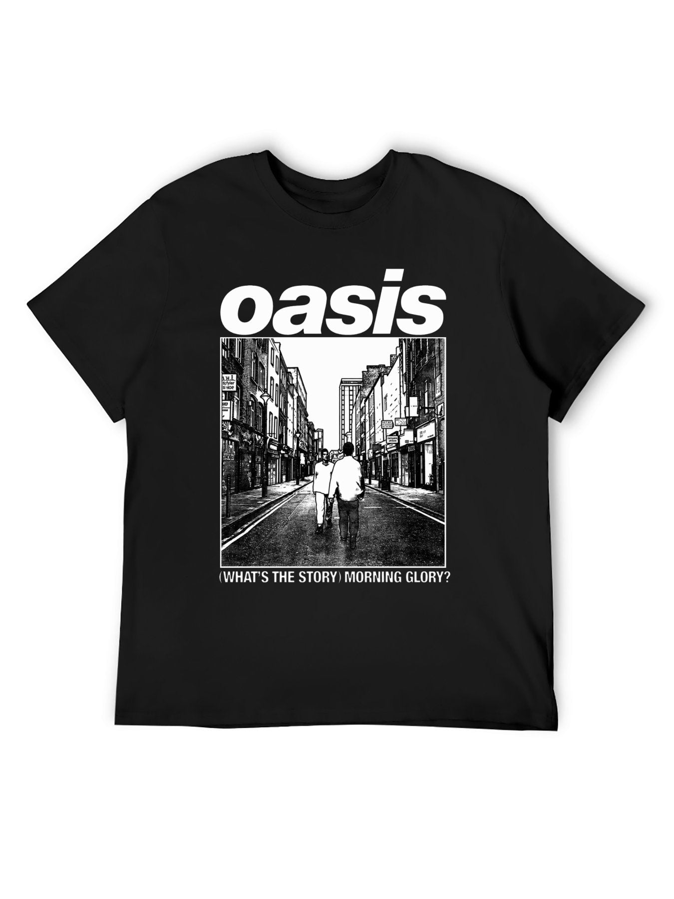 Oasis “Morning Glory” Street Photo Graphic T-Shirt