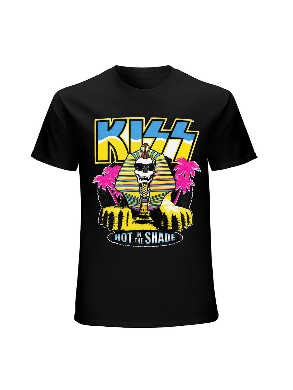 KISS Hot In The Shade Sphinx Skull Graphic T-Shirt