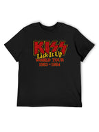 KISS Lick It Up World Tour 1983–1984 Graphic T-Shirt