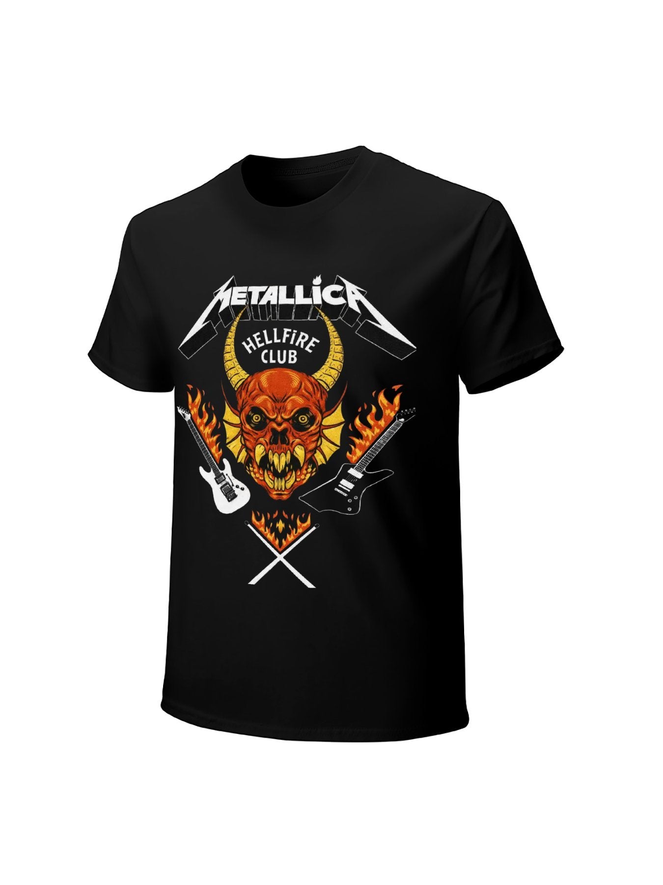 Metallica Demon Skull Hellfire Club T-Shirt