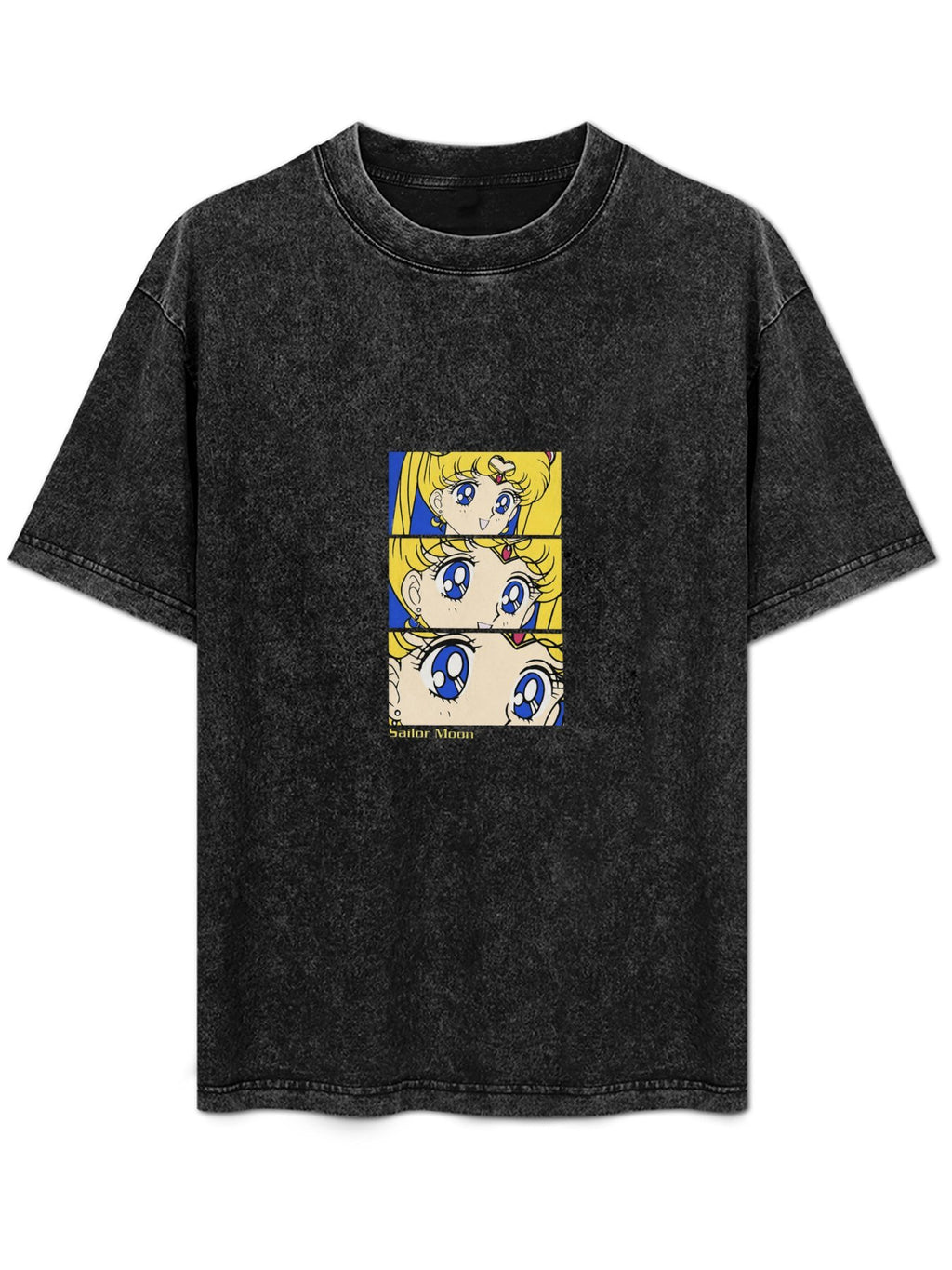 Sailor Moon Face Washed Graphic T-Shirt