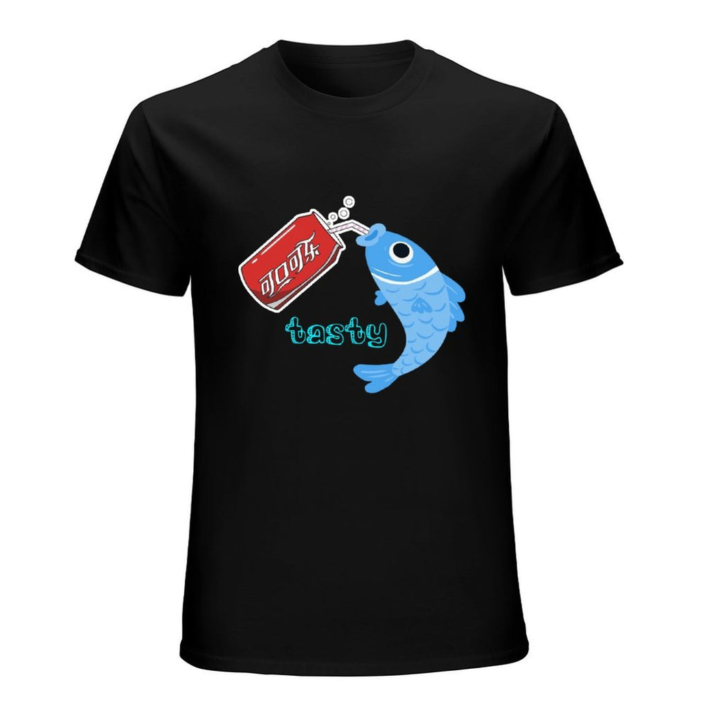 Tasty Fish and Soda Graphic T-Shirt