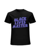 Black Lives Matter Purple Statement Graphic T-Shirt