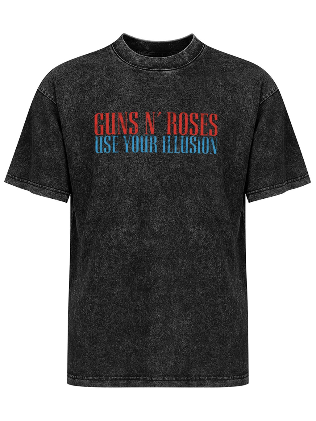 Guns N’ Roses Use Your Illusion Typography Graphic T-Shirt