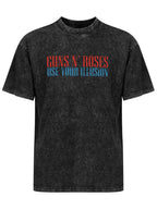 Guns N’ Roses Use Your Illusion Typography Graphic T-Shirt