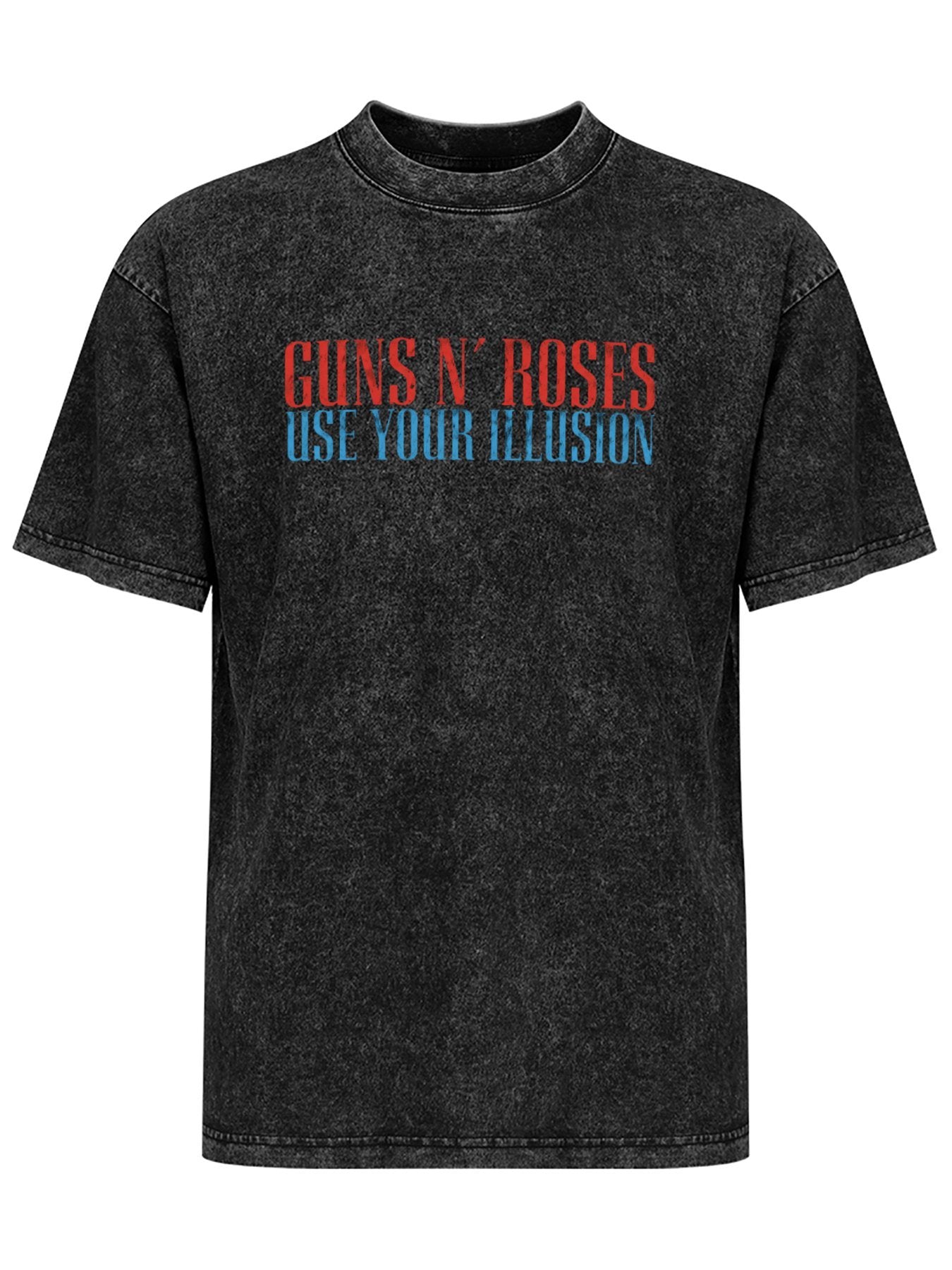 Guns N’ Roses Use Your Illusion Typography Graphic T-Shirt