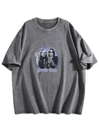 Steely Dan Portrait Graphic Washed T-Shirt