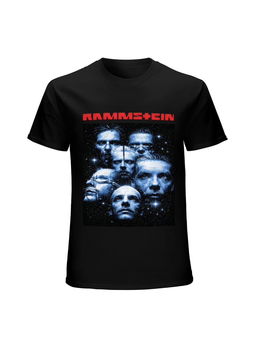 Rammstein Band Portrait Cosmic Rock T-Shirt