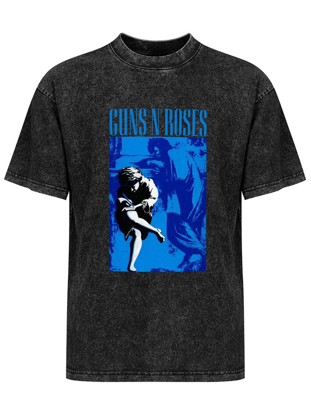 Guns N’ Roses Blue Use Your Illusion Graphic T-Shirt