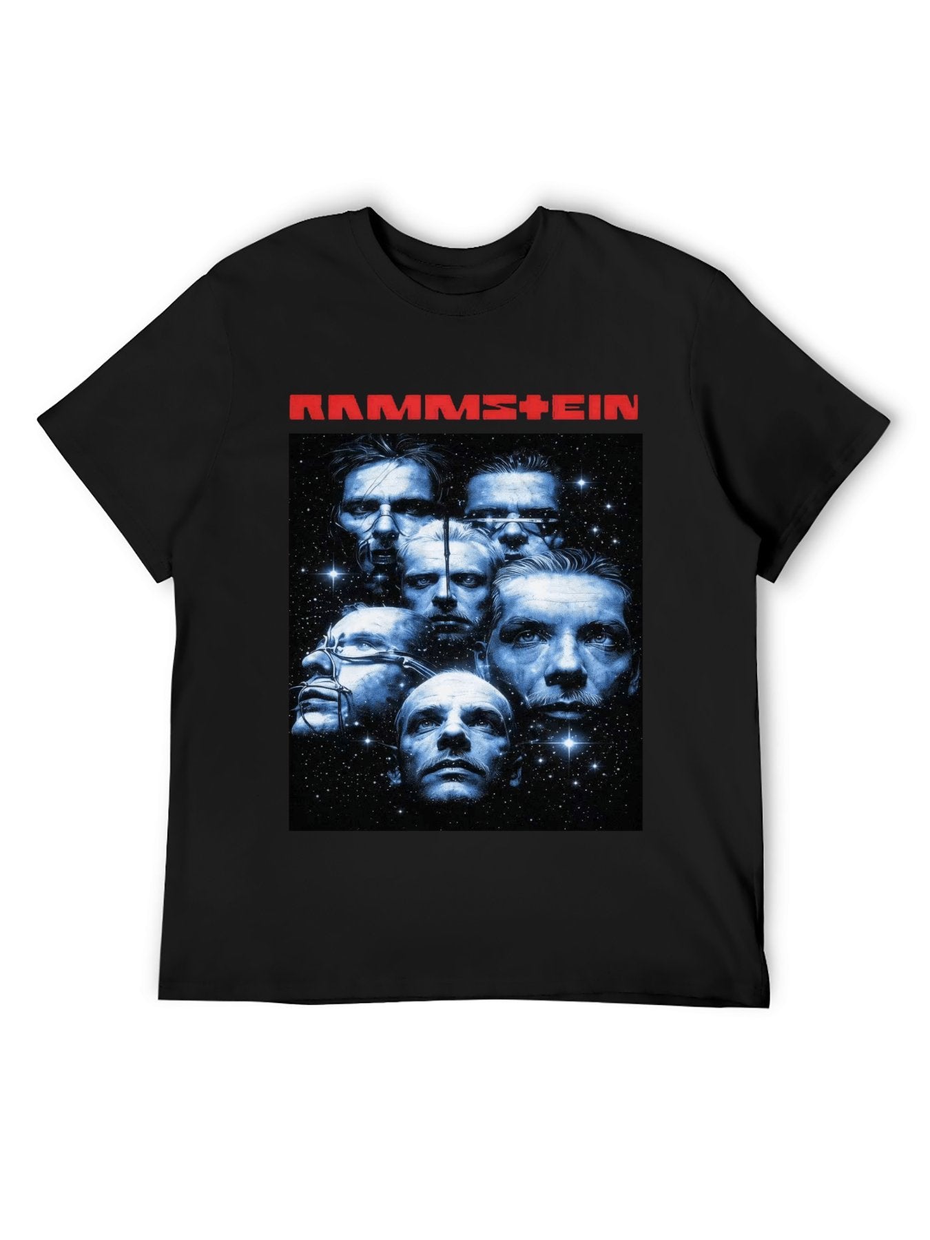 Rammstein Band Portrait Cosmic Rock T-Shirt