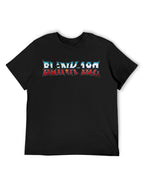 Blink-182 Heavy Metal Style Logo Graphic T-Shirt
