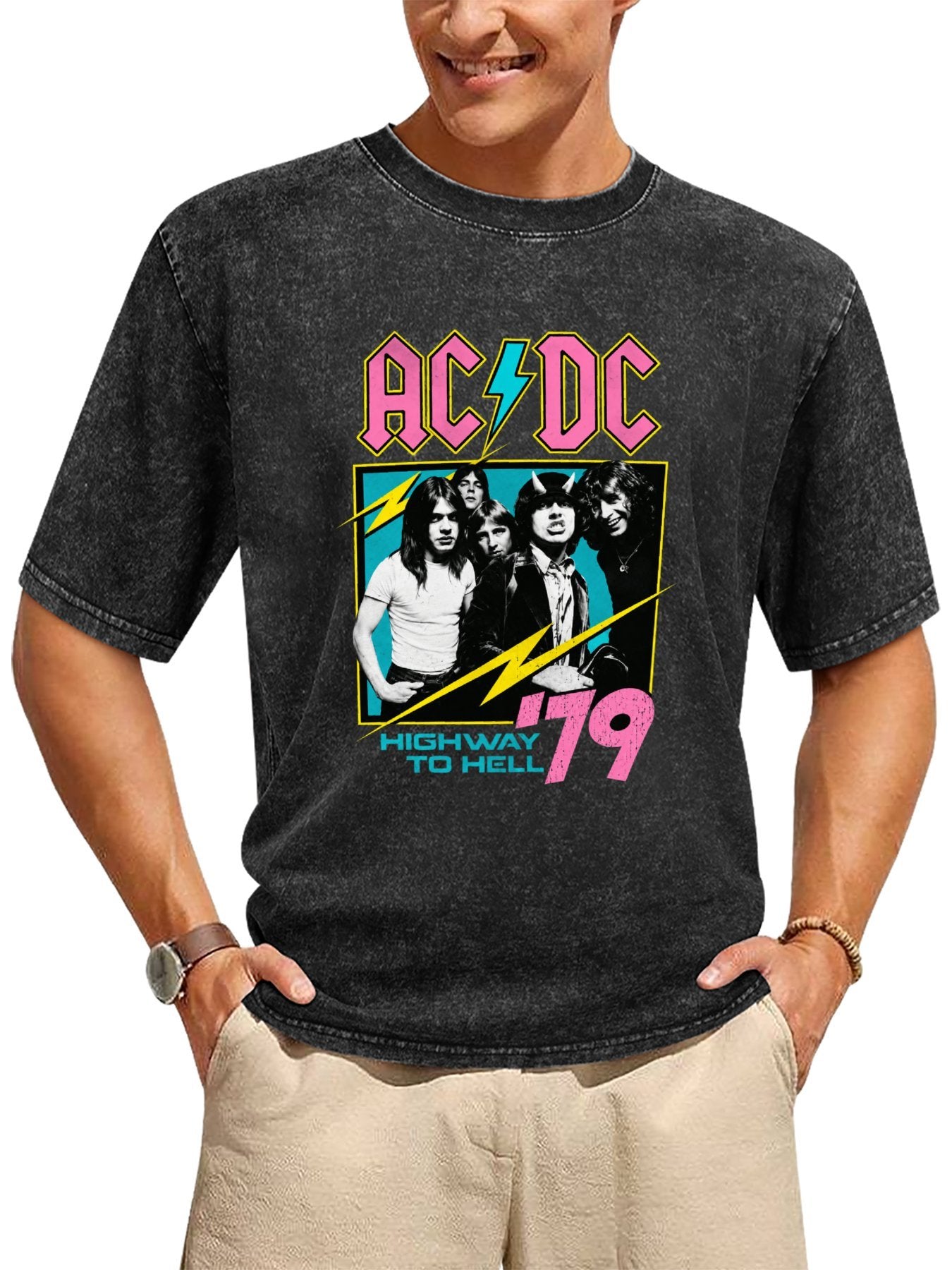 AC/DC Highway to Hell '79 Band Portrait T-Shirt Secondary image