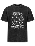 Vintage Washed Black Sabbath Winged Demon Graphic T-Shirt