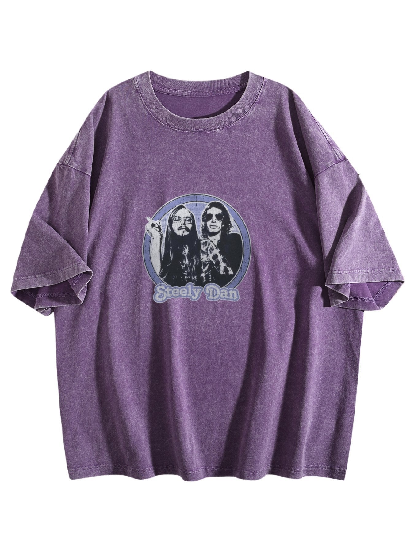 Steely Dan Portrait Graphic Washed T-Shirt