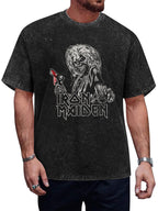 Iron Maiden Axe Eddie Graphic T-Shirt