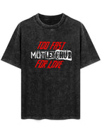 Mötley Crüe Too Fast for Love Logo Graphic T-Shirt