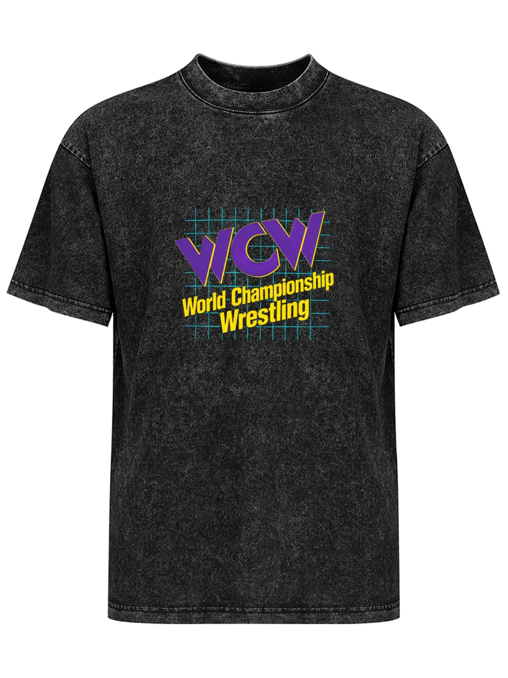 WCW World Championship Wrestling Washed Graphic T-Shirt