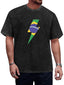 AC/DC Brazil Flag Lightning Bolt Graphic T-Shirt